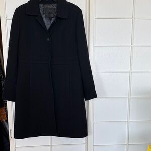 J. Crew Women's Classic Black Trench Coat